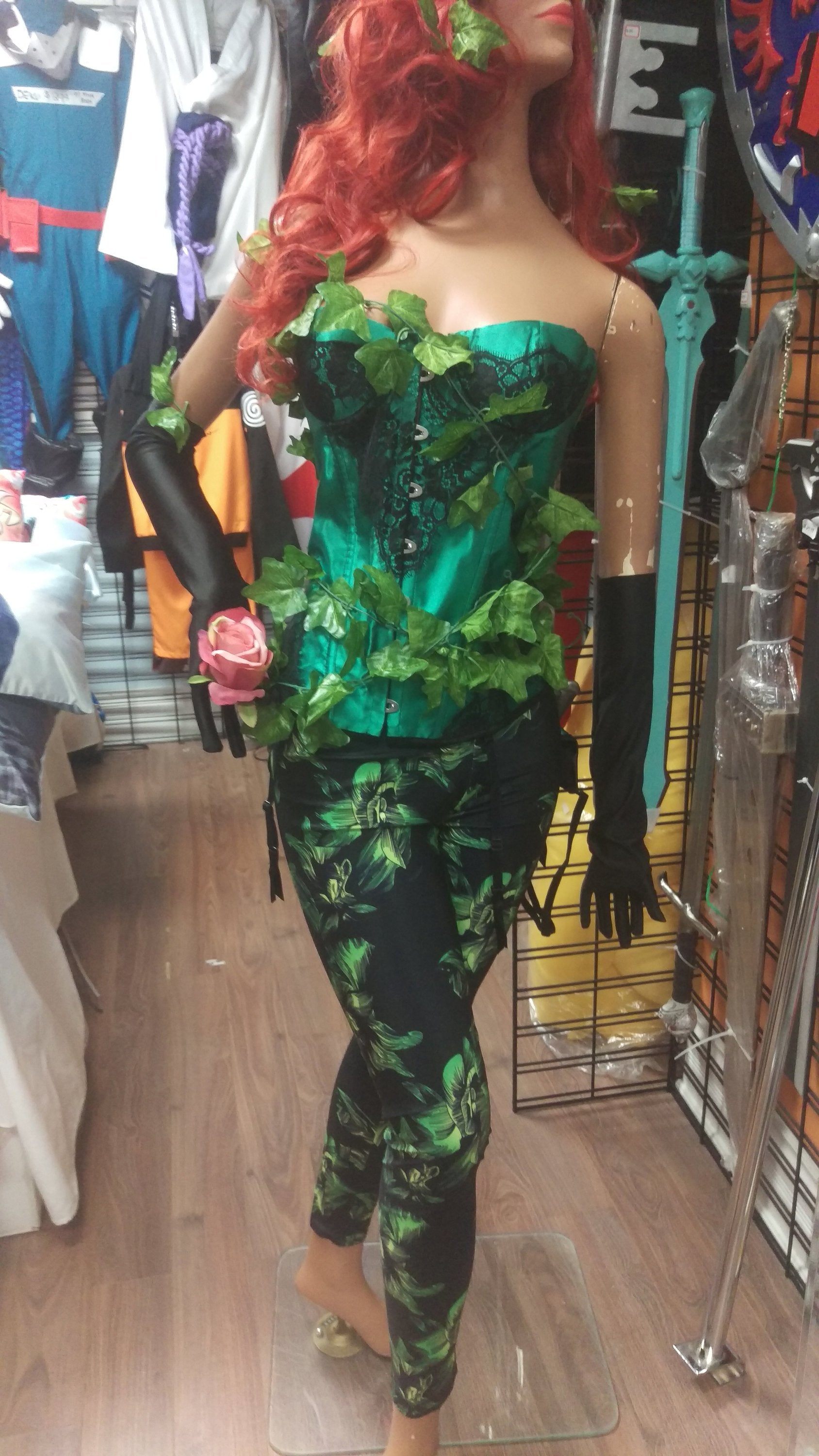Poison Ivy Costume - Batman Costume, Halloween Costume, Cosplay, Sexy - CosplayFTW